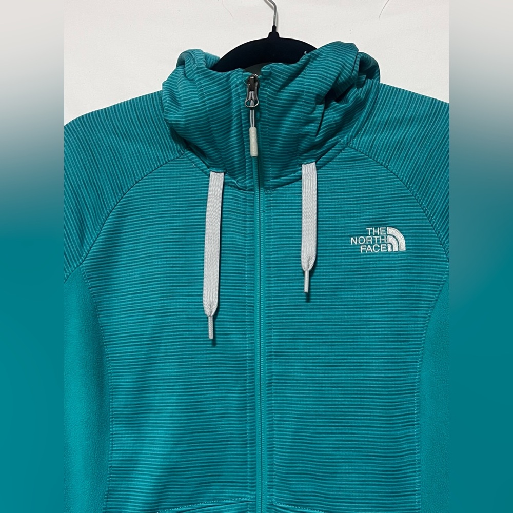 The North Face Castle Crag Hooded Full Zip Jacket Hoodie Winter Cozy Outdoor - Picture 6 of 12